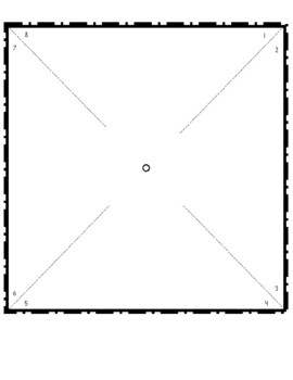 Preview of ADST Outdoor Ed FREEBIE DIY Pinwheel Activity- Moulin à Vent Template
