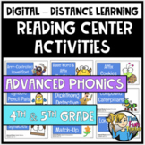 ADVANCED PHONICS Digital Reading Centers / Activities - 4t