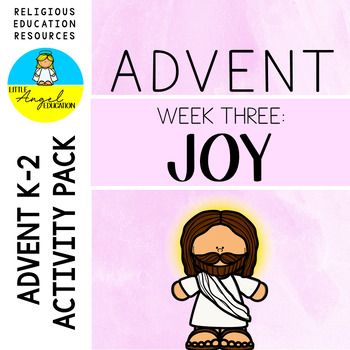 Preview of Advent K-2 Activities: Week Three - Joy