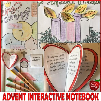 Preview of ADVENT INTERACTIVE NOTEBOOK ACTIVITY