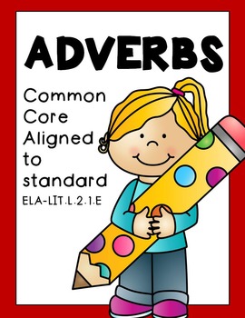 Preview of Adverbs Worksheets Distance Learning