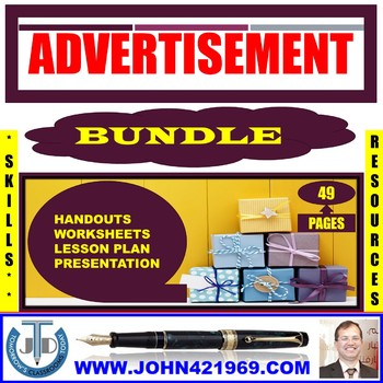 Preview of ADVERTISEMENT DESIGNING BUNDLE