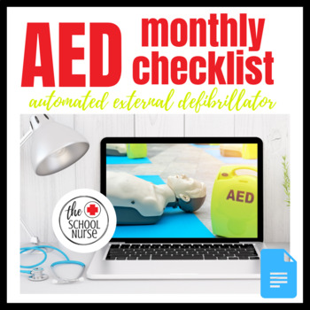 Preview of AED Monthly Checklist
