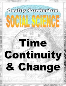 Preview of AERO Time, Continuity, and Change Kindergarten Social Studies Unit