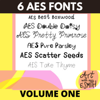 Preview of AES Fonts Volume 1