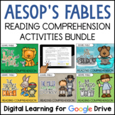 AESOP'S FABLES Reading Comprehension BUNDLE Google Classro