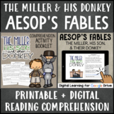 AESOP'S FABLES The Miller & His Donkey Comprehension Print