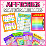 AFFICHES MATHÉMATIQUES de classe en français - MATHEMATIC 