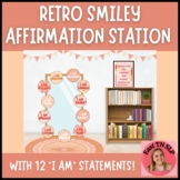 AFFIRMATION STATION - 70s Retro Smiley and Pastels - Class