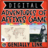 AFFIXES DIGITAL GAME for 4TH & 5TH GRADE