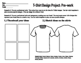 T-Shirt Design Worksheet #1