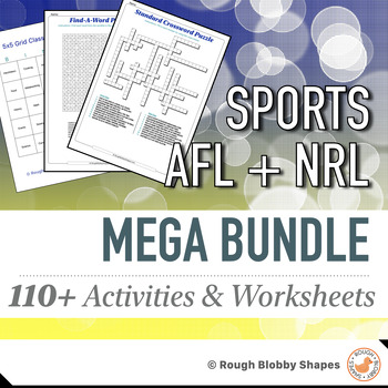 Preview of AFL and NRL - Aussie Sports MEGA BUNDLE I - A Growing Bundle