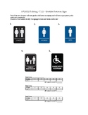 AFLS BLS Toileting – TL 21 – Identifies Restroom Signs (Tr