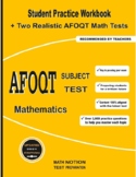 AFOQT Subject Test Mathematics: Student Practice Workbook 