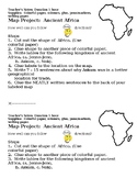 AFRICA (ANCIENT - 1500 BCE - 3 KINGDOMS - PROJECT)