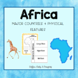 AFRICA- Countries and Physical Features