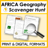 AFRICA GEOGRAPHY SCAVENGER HUNT | WebQuest