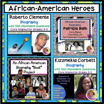 Preview of AFRICAN AMERICAN HEROES BUNDLE
