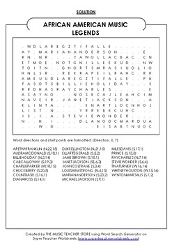 Miles Of Music Crossword - Lyric Opera Word Search And Activity Book