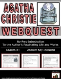 AGATHA CHRISTIE Webquest | Worksheets | Printables