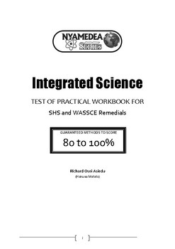 Preview of AGRIC SCIENCE TEST OF PRACTICAL WORKBOOK
