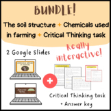 AGRICULTURE - The soil and farming chemicals: G. Slides + 
