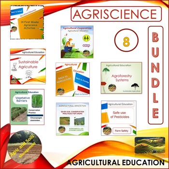 Preview of AGRISCIENCE BUNDLE, SUSTAINABLE AGRICULTURE, CONSERVATION