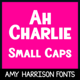AHCharlie Small Caps - Cute Font - Thick Font - Bold Font 