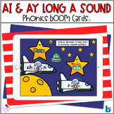 Long A Vowel Teams AI AY - 1st Grade Phonics Review BOOM E