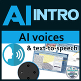 AI Artificial Intelligence Voices and text to speech Lesso