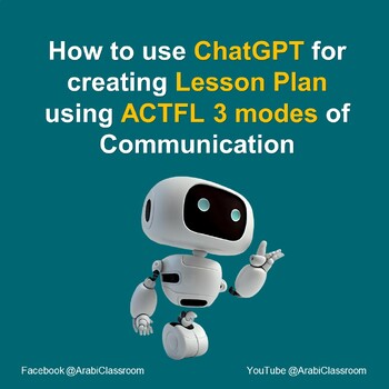 Preview of AI || Lesson Plan using ACTFL 3 modes of Communication