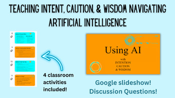 Preview of AI Use - Slides Teaching Intent, Caution, & Wisdom Navigating AI (w/o cheating!)