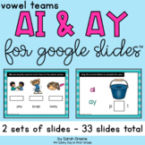 AI and AY (Long a Vowel Teams) for Google Slides™