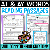 AI and AY Reading Passages with Comprehension Questions