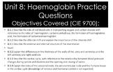 AICE Biology- Hemoglobin Short Answer Practice (Circulator