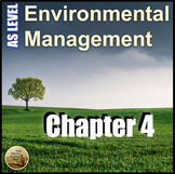 AICE Environmental Textbook Directed Reading: Chap 4 (9) W