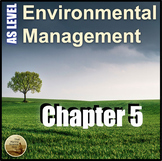 AICE Environmental Textbook Directed Reading: Chap 5 (6) W