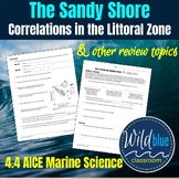 AICE Marine 5.4 Practice | Sandy Shore | Correlations