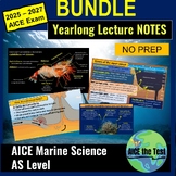 AICE Marine Science BUNDLE - all NOTES for AS level