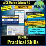 AICE Marine Science Bundle Practical Skills