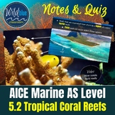 AICE Marine Science Unit 5.2 Tropical Coral Reef