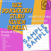 AICE Psychology Case Study Review Bundle