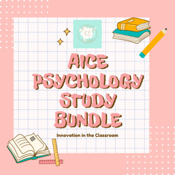 Preview of *UPDATED!* AICE Psychology Case Study Review Bundle