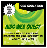 AIDS Web Quest: Guided HIV/AIDS internet research for Sex 