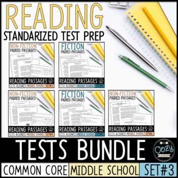 Preview of Test Prep Reading Comprehension Passages | Common Core AIR Practice Tests