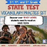 State Test Vocabulary Review Bundle for Upper Elementary