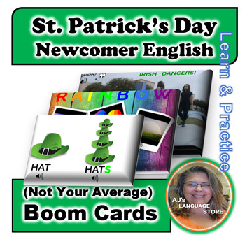 Preview of AJ's "St. Patrick's Day Newcomers to English" Boom Deck