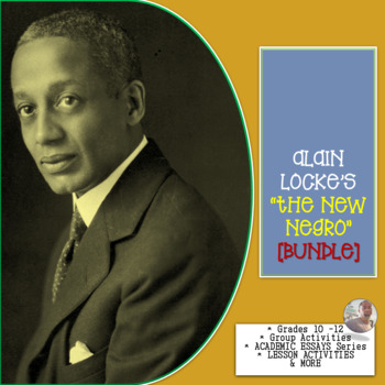 Preview of ALAIN LOCKE'S "THE NEW NEGRO" [BUNDLE]