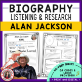 ALAN JACKSON Research and Listening Activities for Middle 