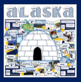 ALASKA TEACHING AND DISPLAY RESOURCES KS1 KS2 GEOGRAPHY WEATHER